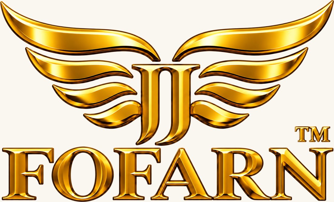 The FOFARN signature gold-wing emblem